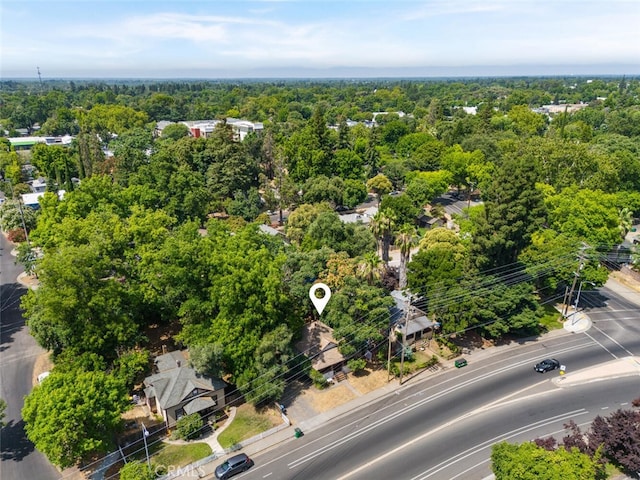 1326 Mulberry St, Chico, CA 95928 - drone / aerial view of a heavily wooded area
