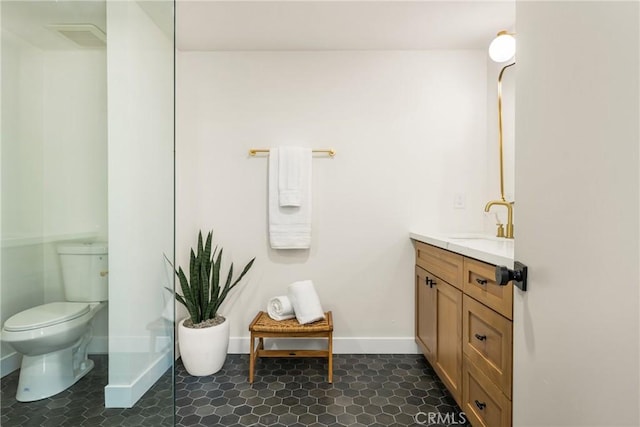 121 W Borromeo Ave, Placentia, CA 92870 - bathroom featuring baseboards and vanity