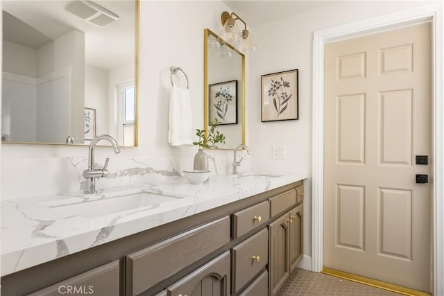 121 W Borromeo Ave, Placentia, CA 92870 - bathroom featuring double vanity