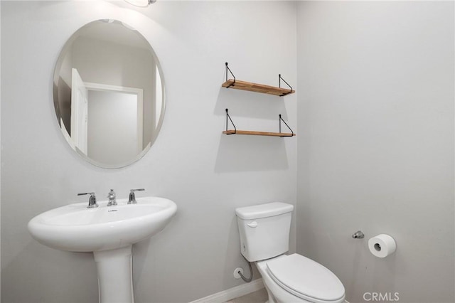 28245 Nield Ct, Saugus, CA 91350 - bathroom with toilet and baseboards