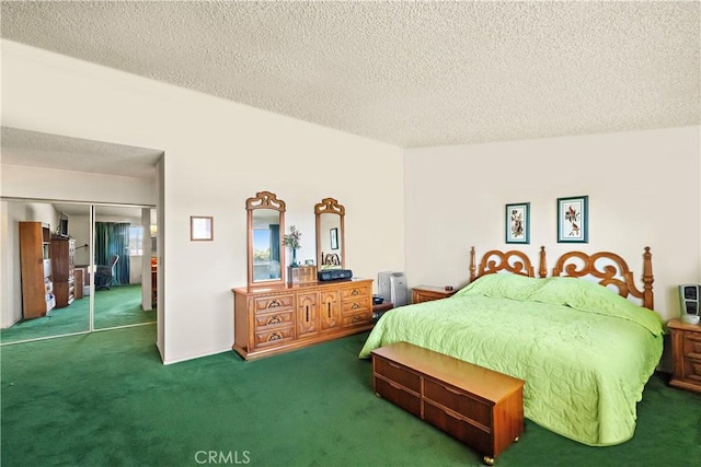 20822 Skimmer Ln, Huntington Beach, CA 92646 - bedroom with carpet flooring, a textured ceiling, and a closet