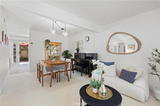 53 Misty Run Unit 10, Irvine, CA 92614 - living room featuring light carpet and baseboards