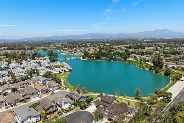 53 Misty Run Unit 10, Irvine, CA 92614 - aerial perspective of suburban area with a water and mountain view