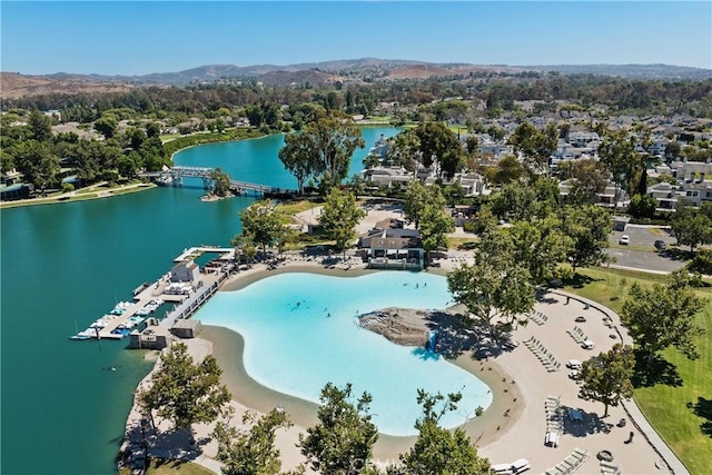 53 Misty Run Unit 10, Irvine, CA 92614 - aerial view of a water and mountain view