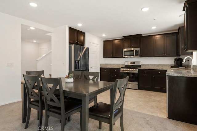 32985 Middlegate Pl, Lake Elsinore, CA 92530 - dining room with recessed lighting and light carpet