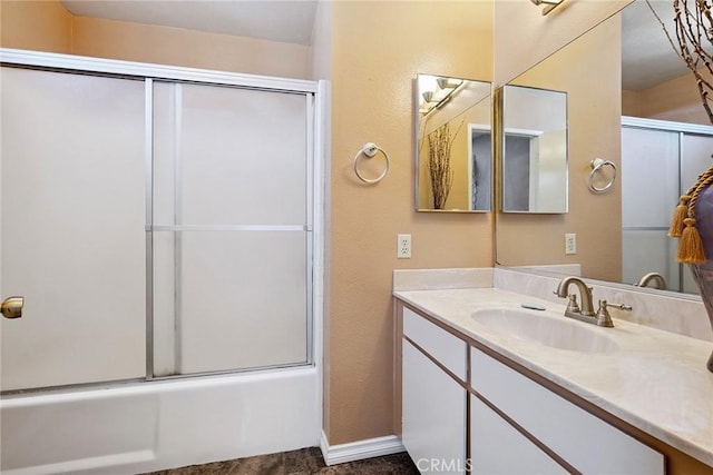 14325 Foothill Blvd Unit 34, Sylmar, CA 91342 - full bathroom with vanity and enclosed tub / shower combo