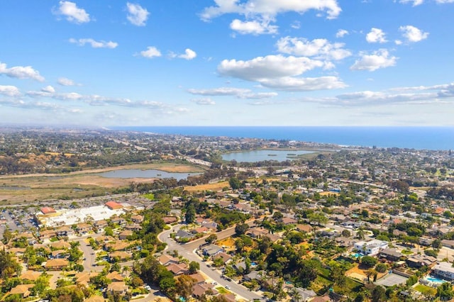 1740 Fire Mountain Dr, Oceanside, CA 92054 - aerial view of residential area featuring a large body of water