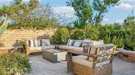 14213 Aliso Ct, Chino Hills, CA 91709 - view of patio / terrace with an outdoor hangout area