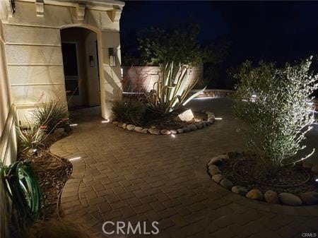 14213 Aliso Ct, Chino Hills, CA 91709 - patio at twilight with a patio area