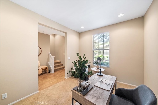 118 Vintage Unit 18, Irvine, CA 92620 - office with light carpet and recessed lighting