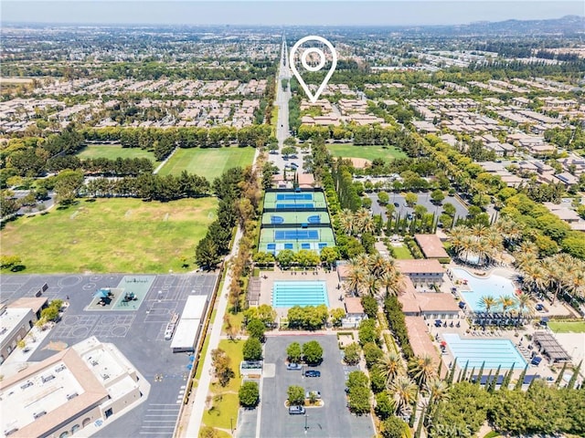 118 Vintage Unit 18, Irvine, CA 92620 - aerial view of a pool area