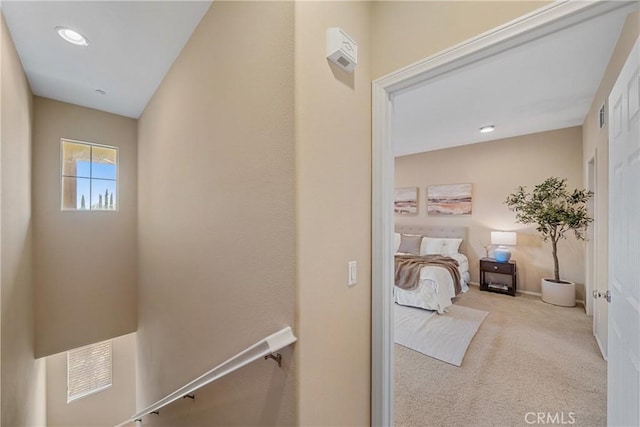 118 Vintage Unit 18, Irvine, CA 92620 - hall with carpet and recessed lighting