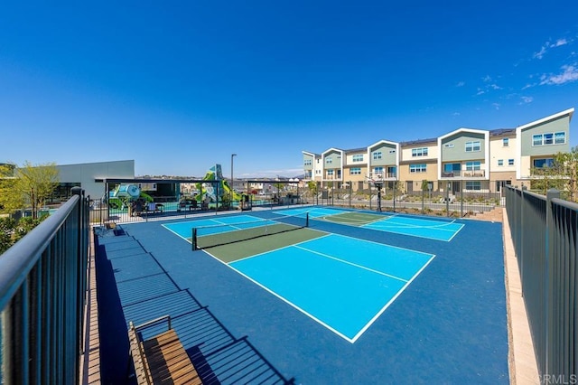 766 Makani St Unit 1, Chula Vista, CA 91911 - view of tennis court with a residential view