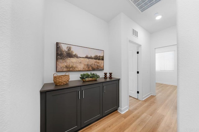 766 Makani St Unit 1, Chula Vista, CA 91911 - hall featuring light wood-type flooring and baseboards