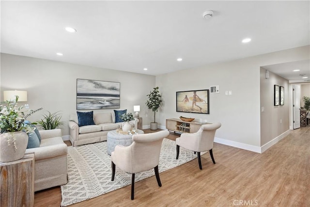 4025 Calle Sonora Este Unit 2C, Laguna Woods, CA 92637 - living room with recessed lighting and light wood finished floors