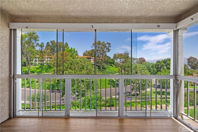 4025 Calle Sonora Este Unit 2C, Laguna Woods, CA 92637 - view of unfurnished sunroom
