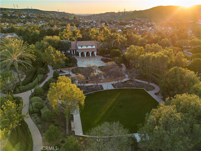 15 Pisano St, Ladera Ranch, CA 92694 - aerial view at dusk of a mountain view
