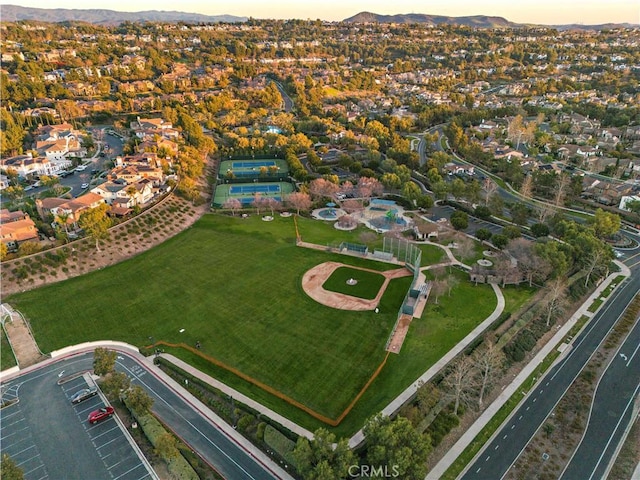 15 Pisano St, Ladera Ranch, CA 92694 - aerial view at dusk of a mountain view