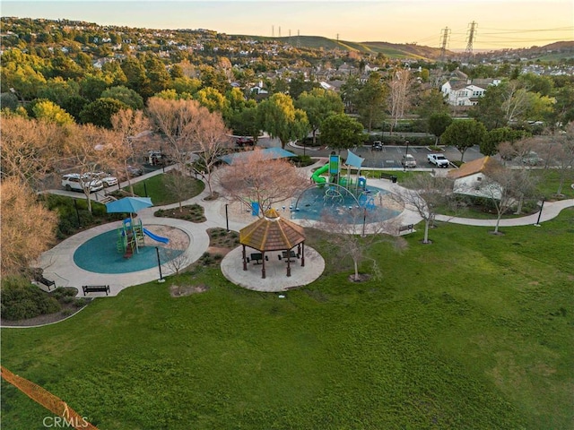 15 Pisano St, Ladera Ranch, CA 92694 - aerial view at dusk of a view of greenspace