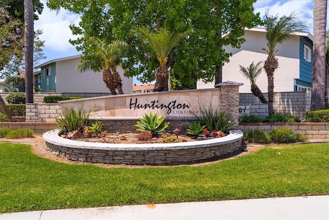 19859 Claremont Ln, Huntington Beach, CA 92646 - community sign featuring a yard