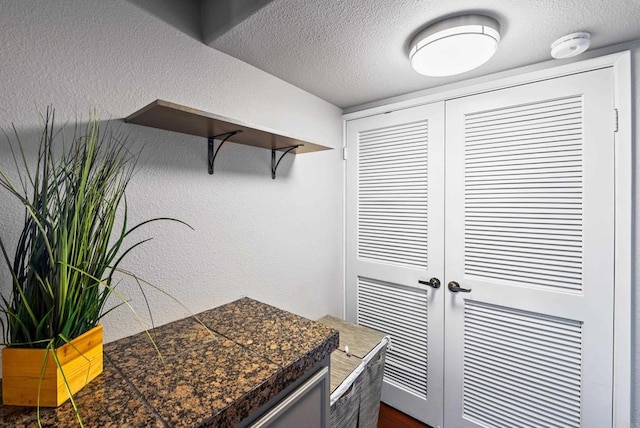 4658 Ohio St, San Diego, CA 92116 - washroom with a textured wall and a textured ceiling