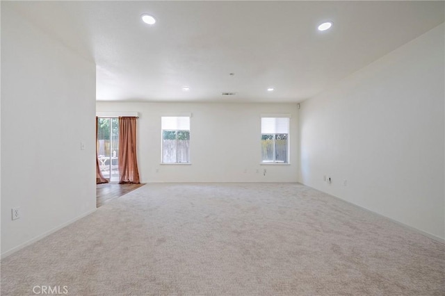 1584 Portola Way, Merced, CA 95348 - spare room with carpet and recessed lighting