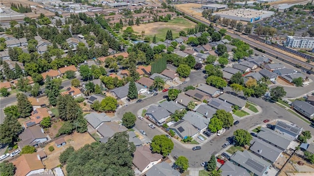 1584 Portola Way, Merced, CA 95348 - aerial overview of property's location with nearby suburban area