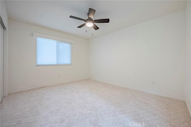1584 Portola Way, Merced, CA 95348 - empty room featuring carpet flooring and ceiling fan