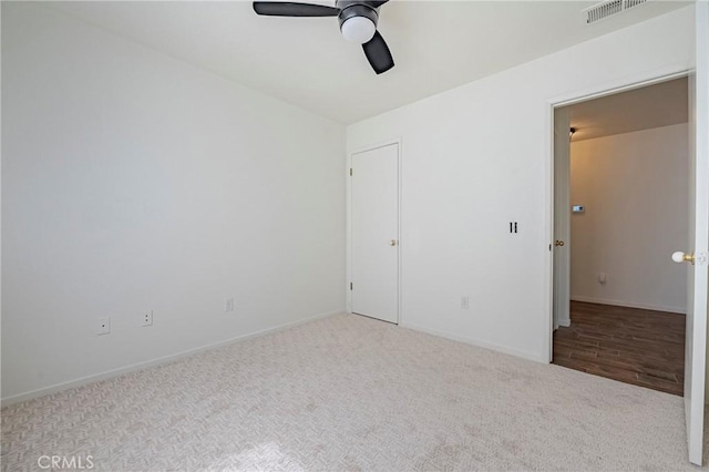 1584 Portola Way, Merced, CA 95348 - unfurnished bedroom featuring carpet and ceiling fan