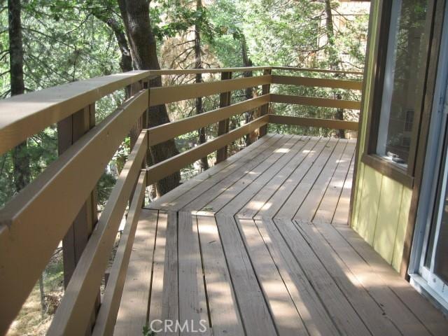 2756 Circle Dr, Running Springs, CA 92382 - view of deck
