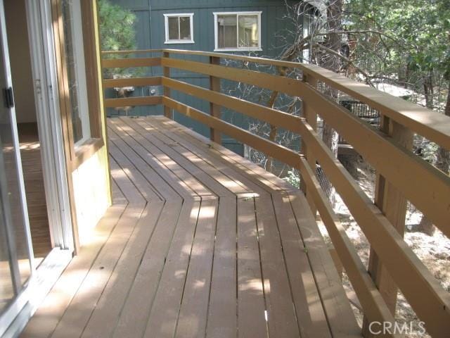2756 Circle Dr, Running Springs, CA 92382 - view of deck