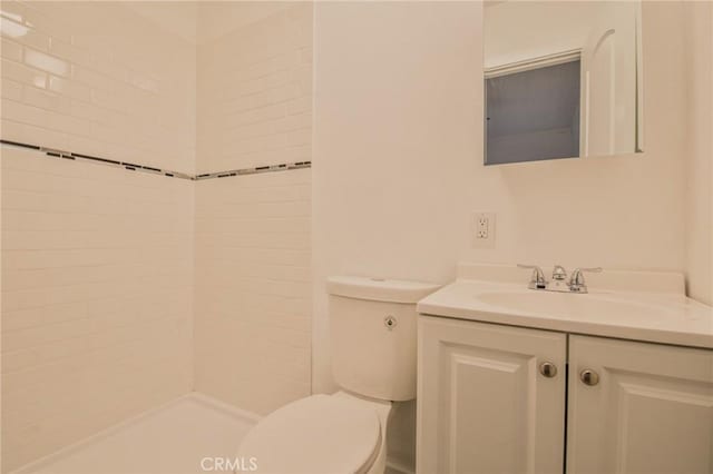 343 E 98th St, Los Angeles, CA 90003 - bathroom with vanity and a tile shower