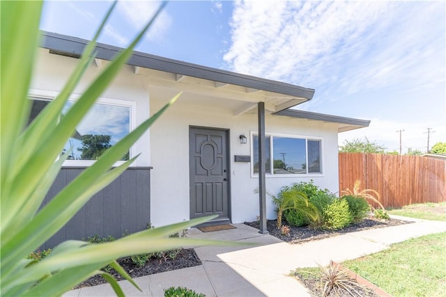 19436 Chaparral St, Rialto, CA 92376 - property entrance featuring stucco siding