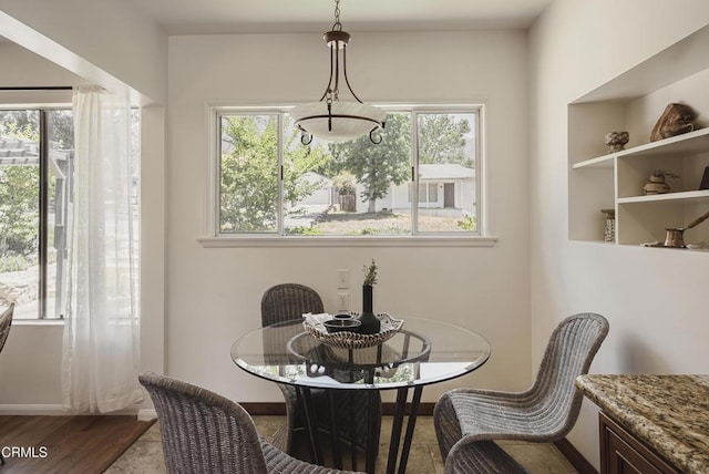 3254 Los Olivos Ln, La Crescenta, CA 91214 - dining room featuring healthy amount of natural light and wood finished floors