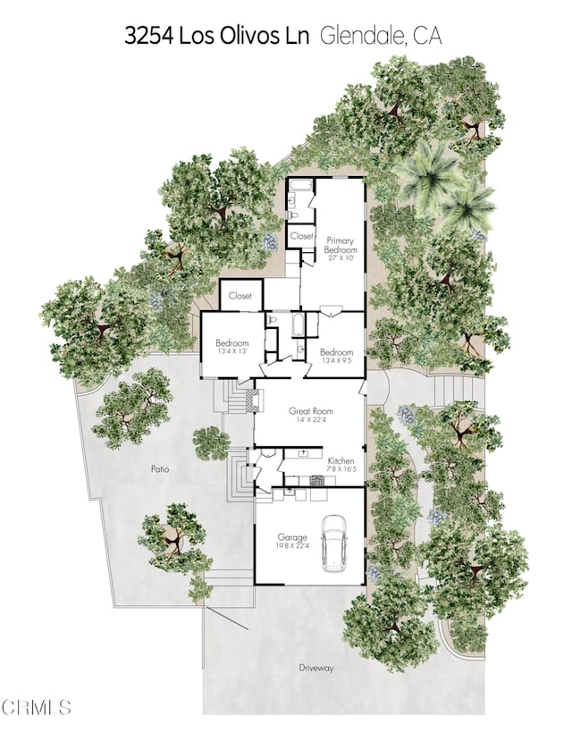 3254 Los Olivos Ln, La Crescenta, CA 91214 - view of room layout