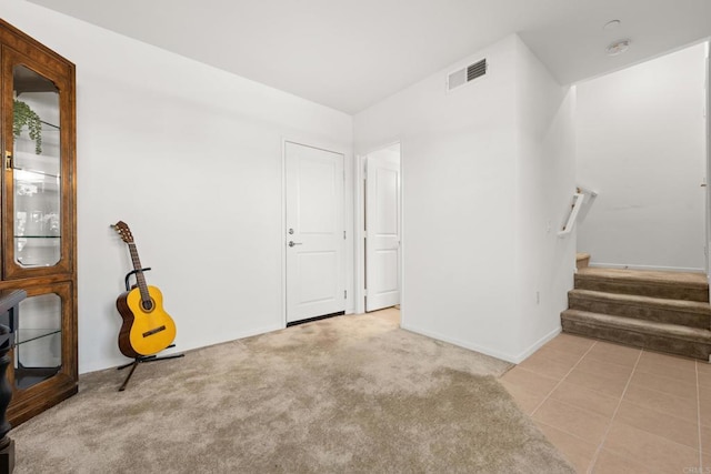2310 Stardust Gln, Escondido, CA 92025 - interior space with stairway and carpet floors