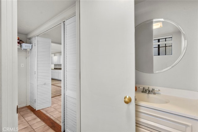 4790 Adam Rd, Simi Valley, CA 93063 - bathroom with tile patterned floors and vanity