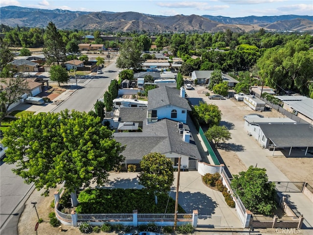 4790 Adam Rd, Simi Valley, CA 93063 - aerial perspective of suburban area with a mountainous background