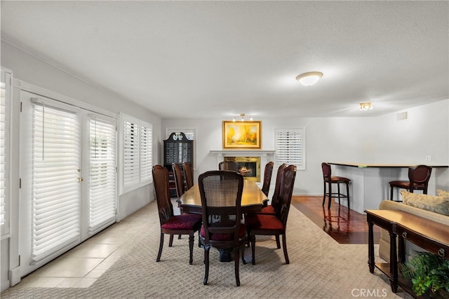 4790 Adam Rd, Simi Valley, CA 93063 - dining room featuring a glass covered fireplace