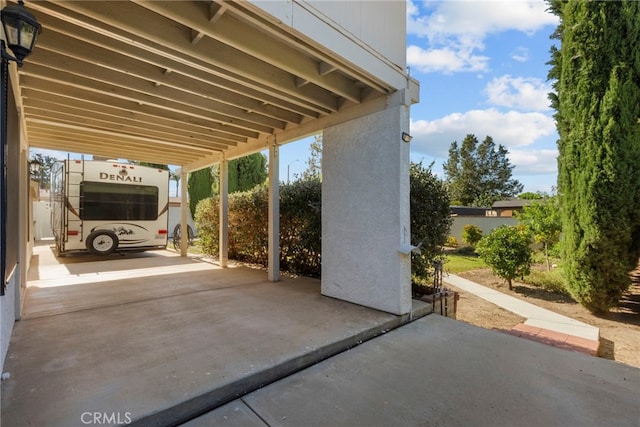 4790 Adam Rd, Simi Valley, CA 93063 - view of patio / terrace with a carport