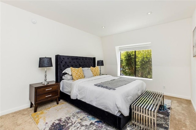 14315 Riverside Dr Unit 209, Sherman Oaks, CA 91423 - bedroom with light carpet and baseboards