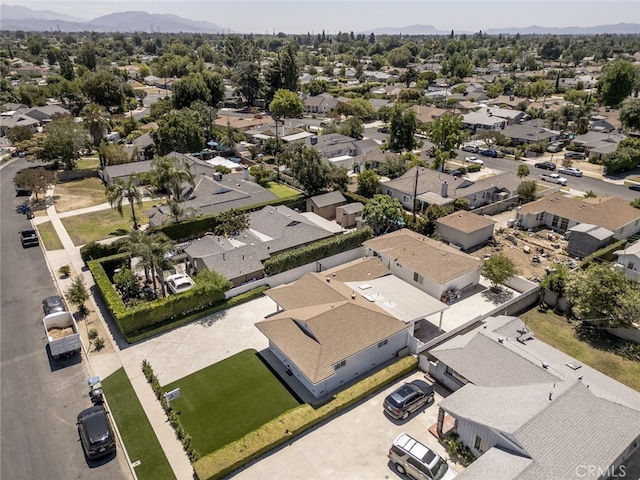 15256 Clymer St, San Fernando, CA 91345 - aerial perspective of suburban area with mountains