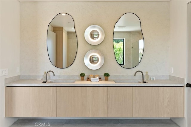 14738 Otsego St, Sherman Oaks, CA 91403 - full bath with double vanity