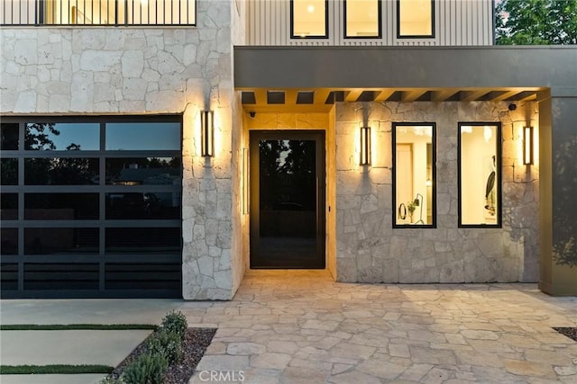 14738 Otsego St, Sherman Oaks, CA 91403 - view of exterior entry with stone siding