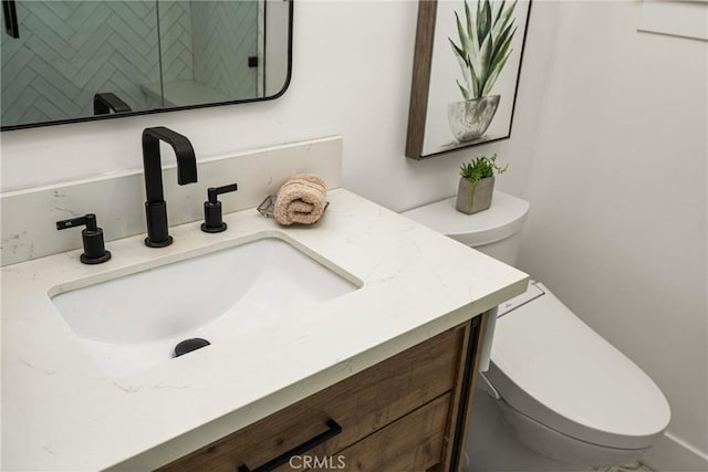 705 E Palm Ave, Orange, CA 92866 - bathroom featuring toilet and vanity