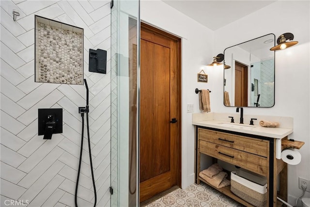705 E Palm Ave, Orange, CA 92866 - full bath with a stall shower and vanity