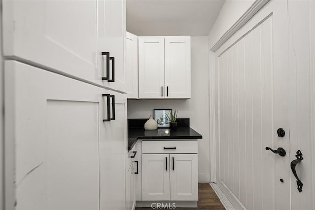 705 E Palm Ave, Orange, CA 92866 - laundry area featuring dark wood finished floors