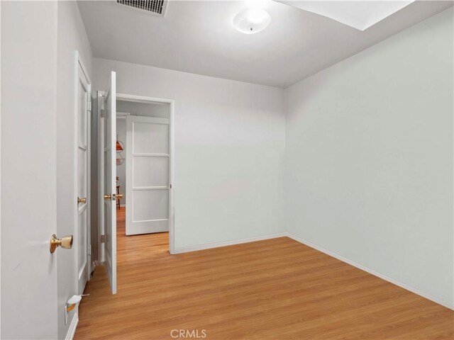 1511 N Maple St, Burbank, CA 91505 - unfurnished bedroom with light wood-style flooring and baseboards