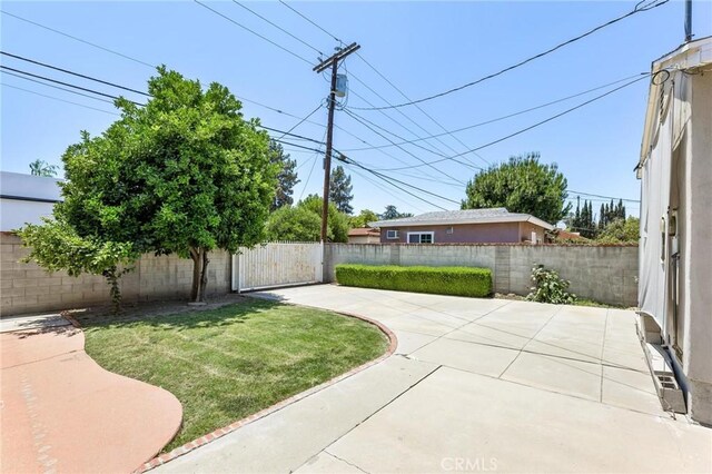 16728 Los Alimos St, Granada Hills, CA 91344 - fenced backyard featuring a patio area