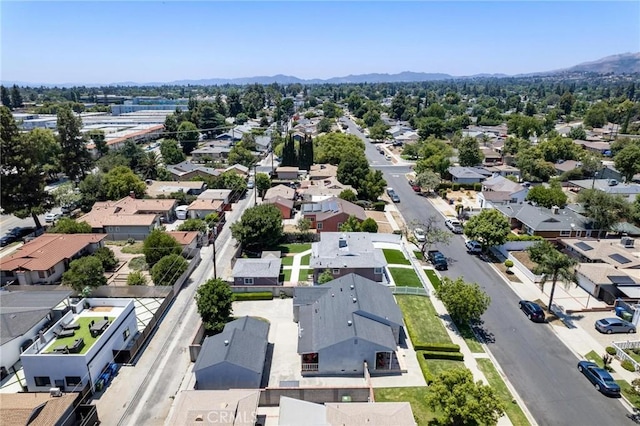 16728 Los Alimos St, Granada Hills, CA 91344 - aerial view of residential area featuring a mountain backdrop